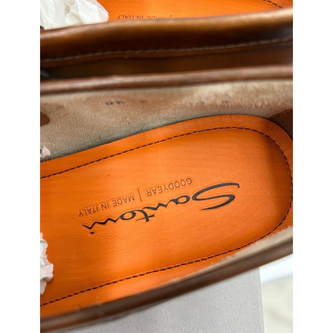 Santoni Men's Santoni Carlo soft furnished penny loafers size 8 US Size US 8 / EU 41 - 6 Thumbnail