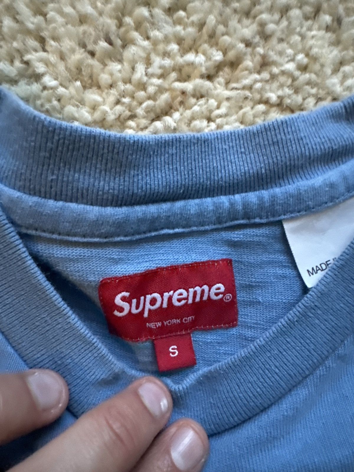 Supreme Supreme pocket tee Size US S / EU 44-46 / 1 - 4 Thumbnail