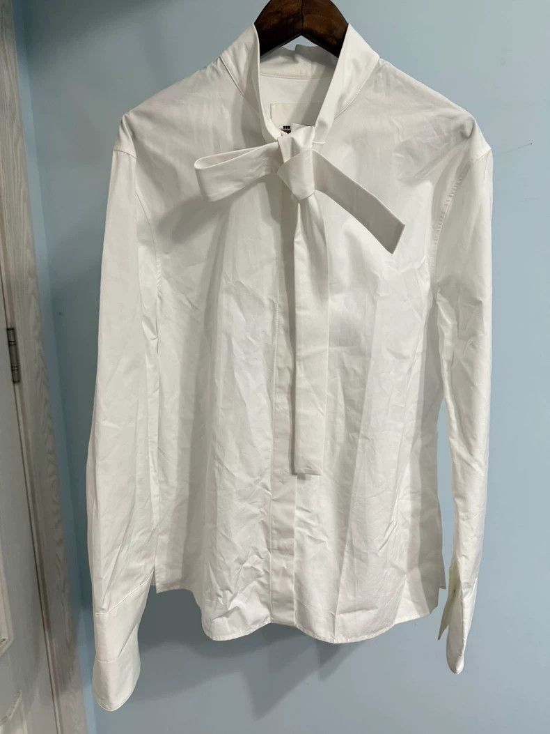 Jil Sander Jil Sander minimalist ribbon shirt Size 4XL / US 24-26 - 3 Thumbnail