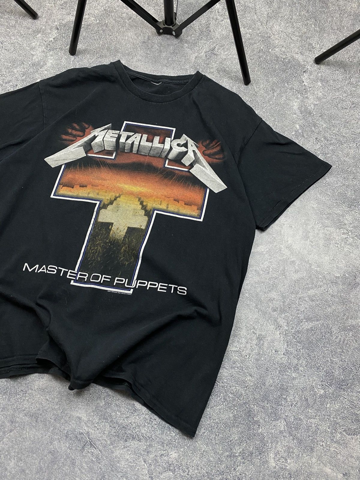 Band Tees × Metallica × Vintage Metallica Master of Puppets Vintage 2017 Band T Shirt Size US M / EU 48-50 / 2 - 3 Thumbnail