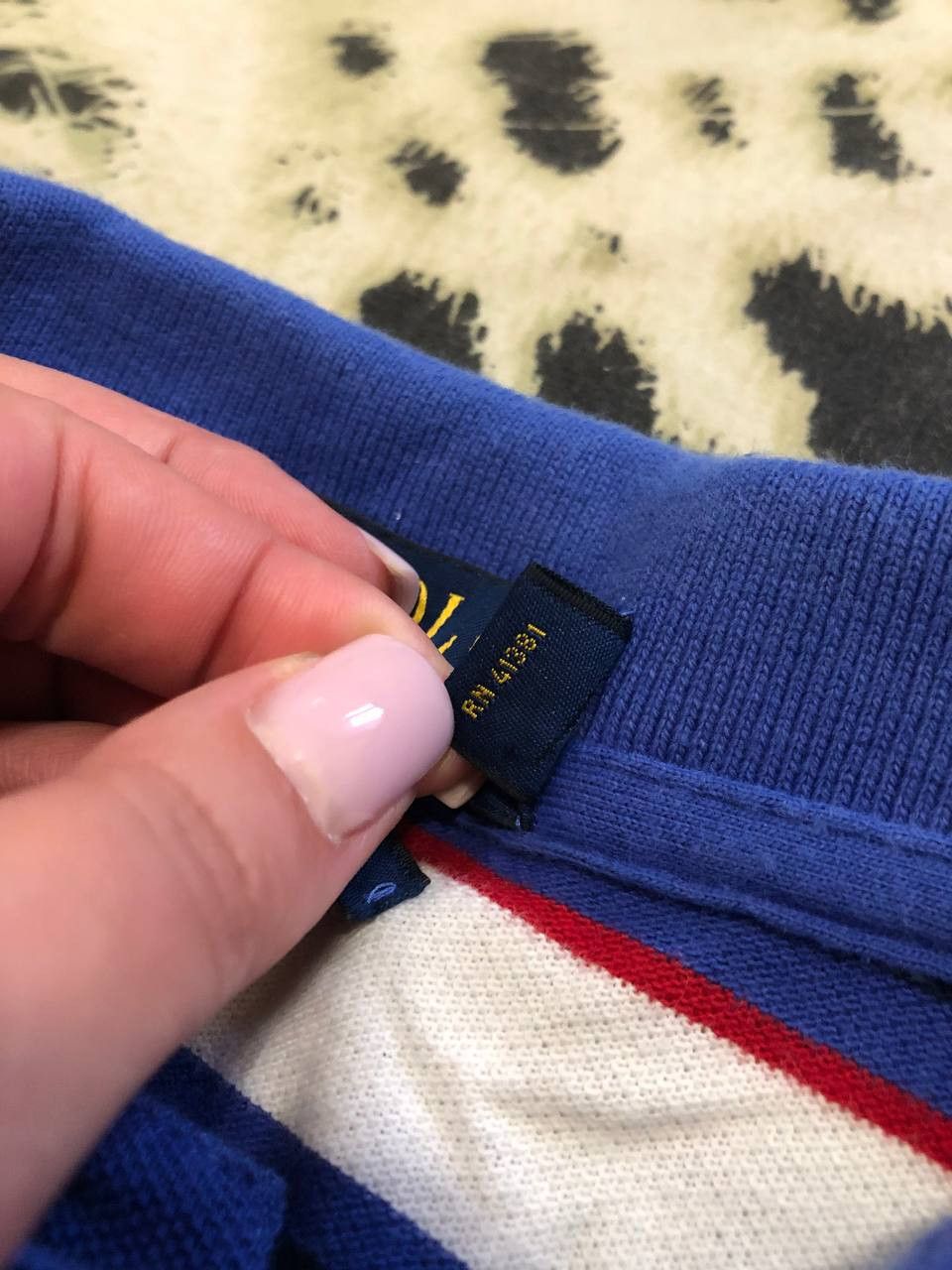 Polo Ralph Lauren Vintage Polo Ralph Lauren Striped Custom Fit Polo Size L Size US L / EU 52-54 / 3 - 6 Thumbnail