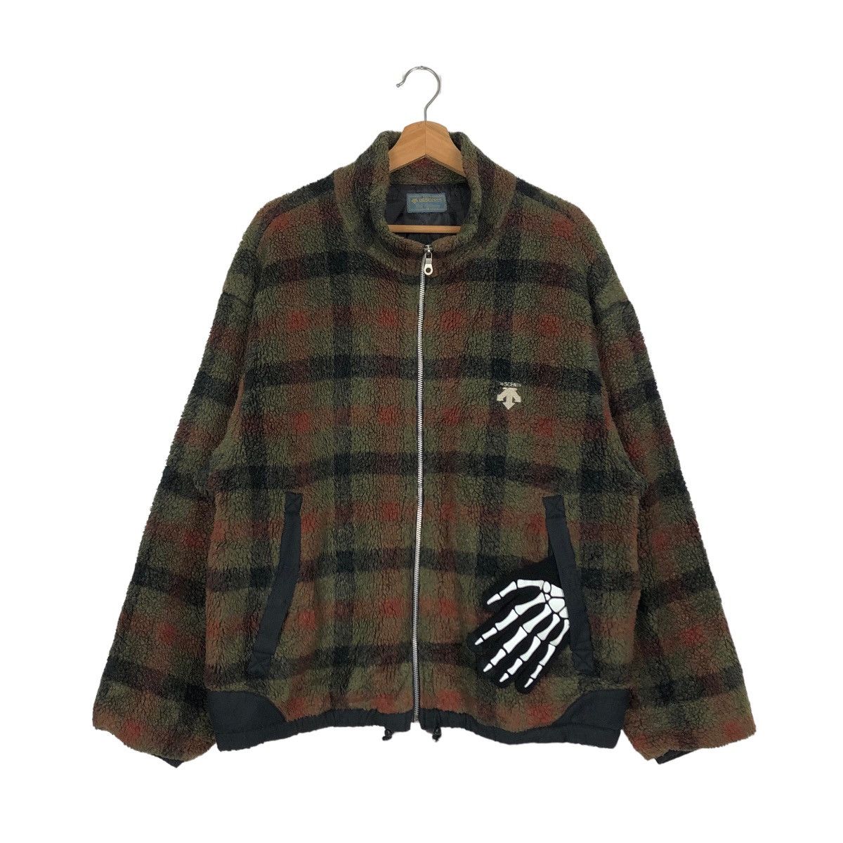 Japanese Brand 🔥90’s VINTAGE DESCENTE FLEECE SHERPA JACKET TARTAN DESIGN Size US M / EU 48-50 / 2 - 1 Thumbnail