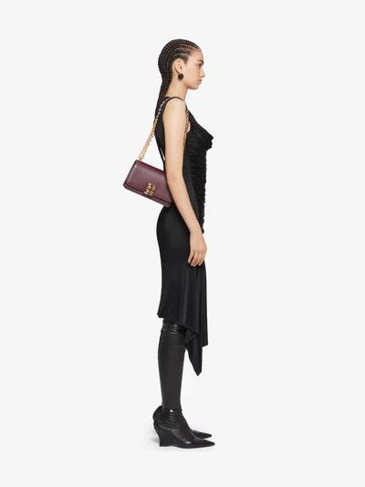 Givenchy o1srvl11e0924 Size: OS / 4G Leather Chain Bag in Burgundy Size ONE SIZE - 2 Thumbnail
