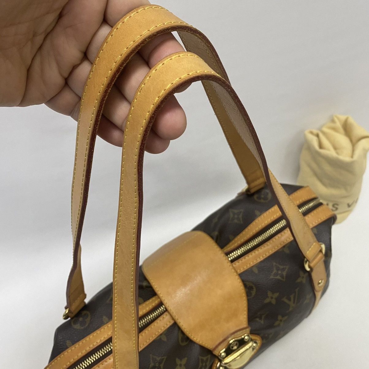 Louis Vuitton AUTHENTIC LOUIS VUITTON MONOGRAM STRESA PM TOTE BAG Size ONE SIZE - 10 Thumbnail