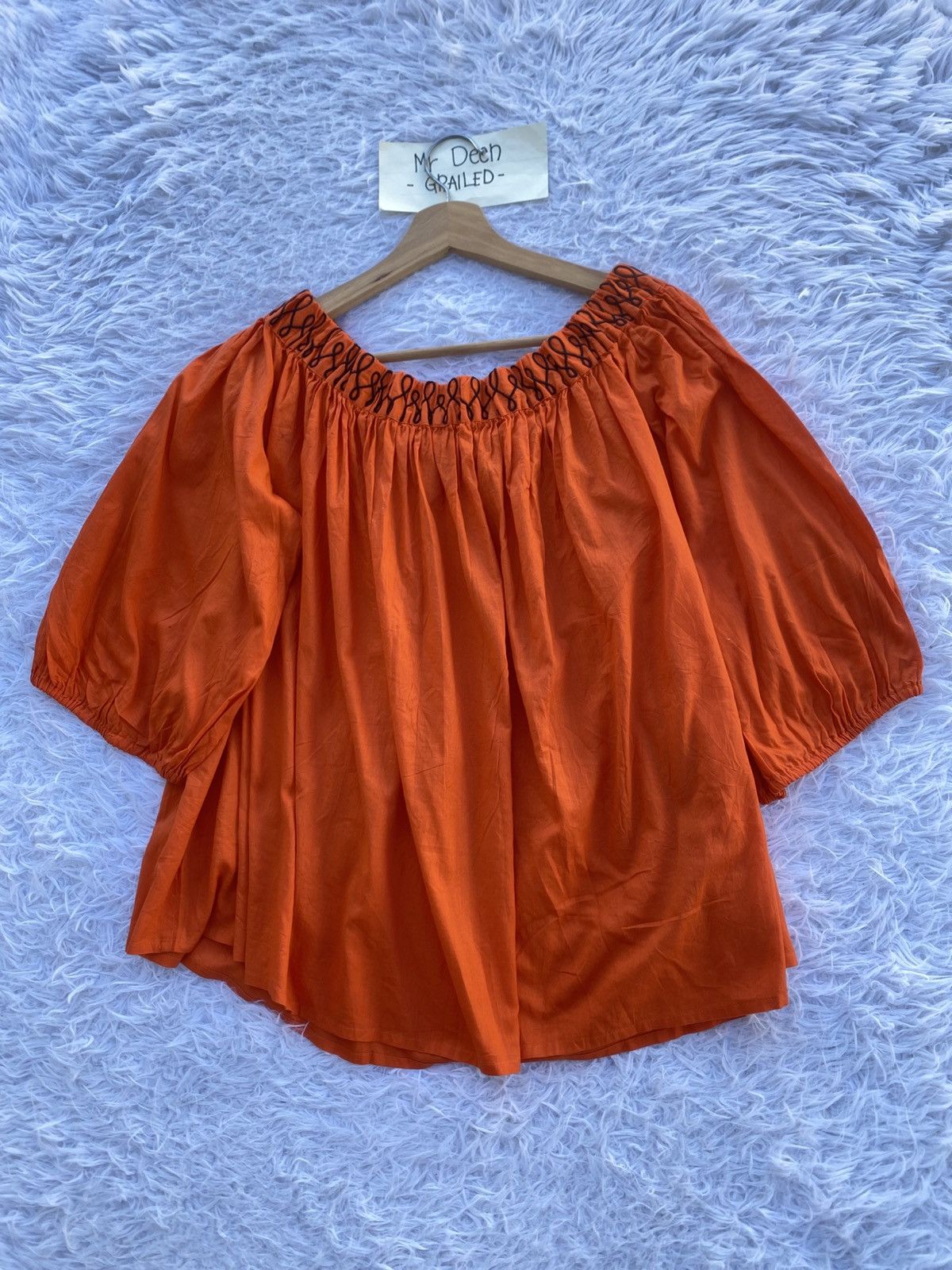 Christian Dior Monsieur Rare Christian Dior Off Shoulder Top Blouse Size M / US 6-8 / IT 42-44 - 20 Thumbnail