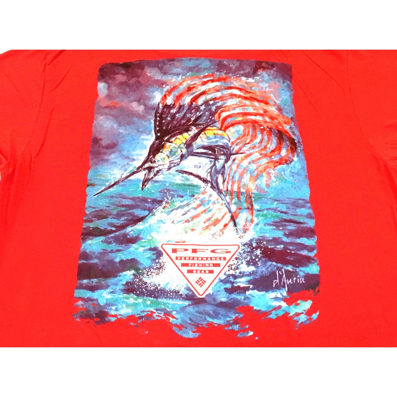 Columbia Columbia PFG Performance Fishing Gear Red T-Shirt Large Size US L / EU 52-54 / 3 - 4 Thumbnail