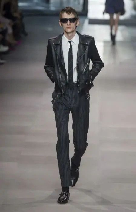 Celine Celine pinstriped wool trouser runaway Size US 28 / EU 44 - 10 Thumbnail