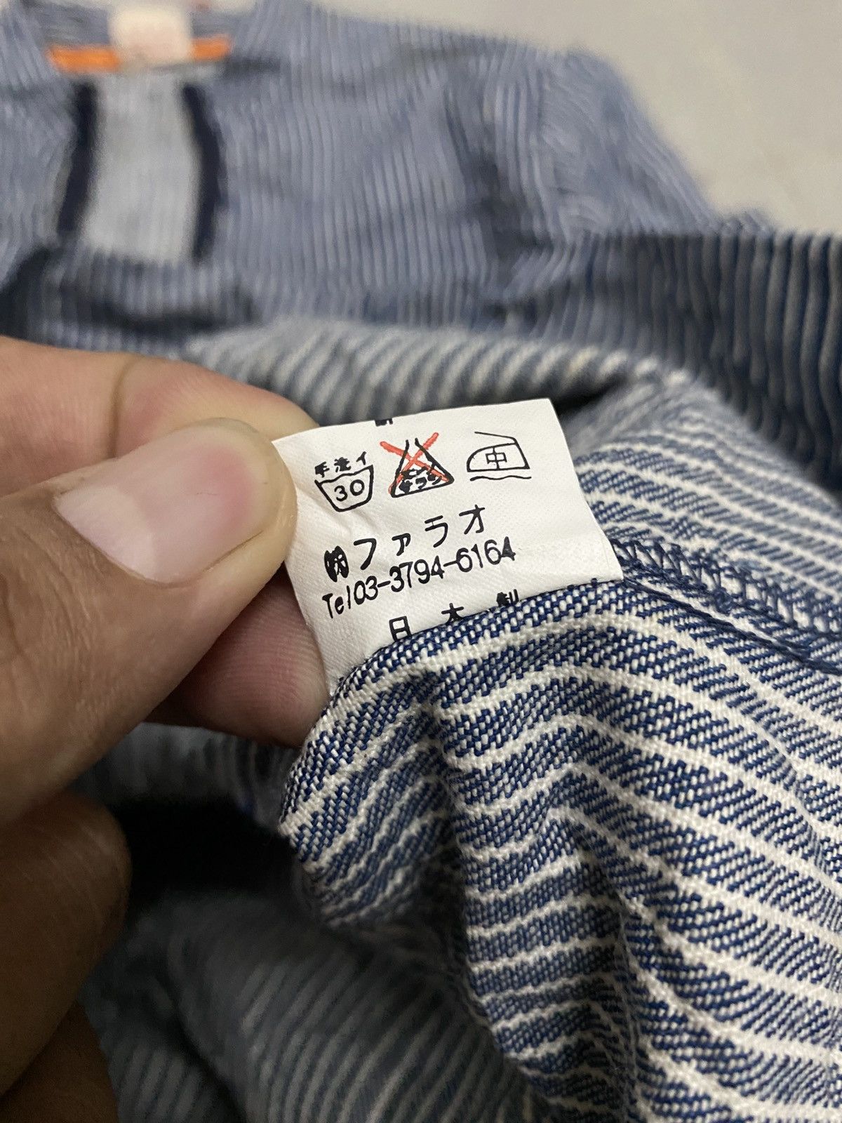Japanese Brand × Vintage Vintage Alacrity by pharaoh hickory longsleeve Size M / US 6-8 / IT 42-44 - 5 Thumbnail