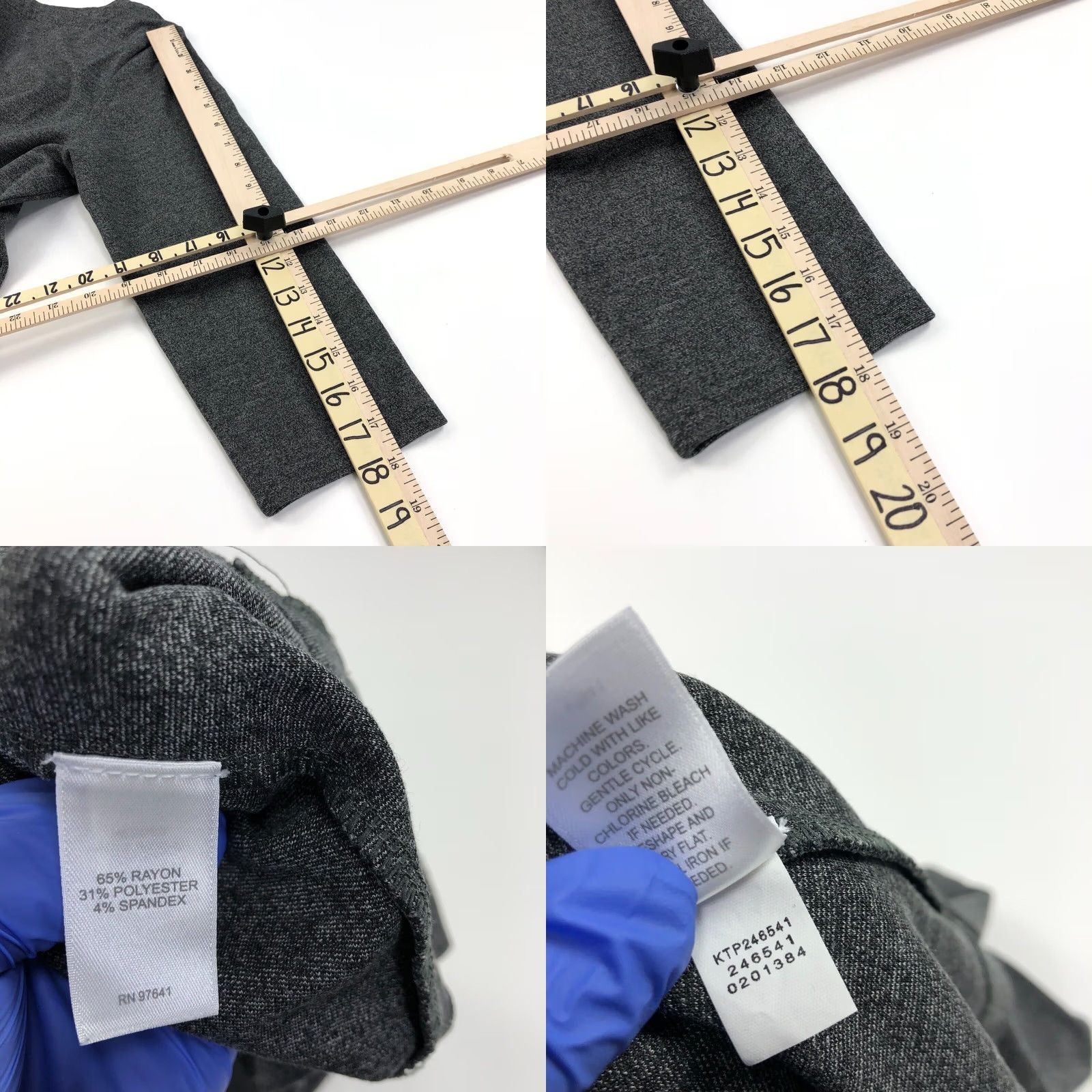 J. Jill J.Jill Gray Rayon Pullover Long Sleeve Collection Top Blouse Small Size S / US 4 / IT 40 - 8 Thumbnail