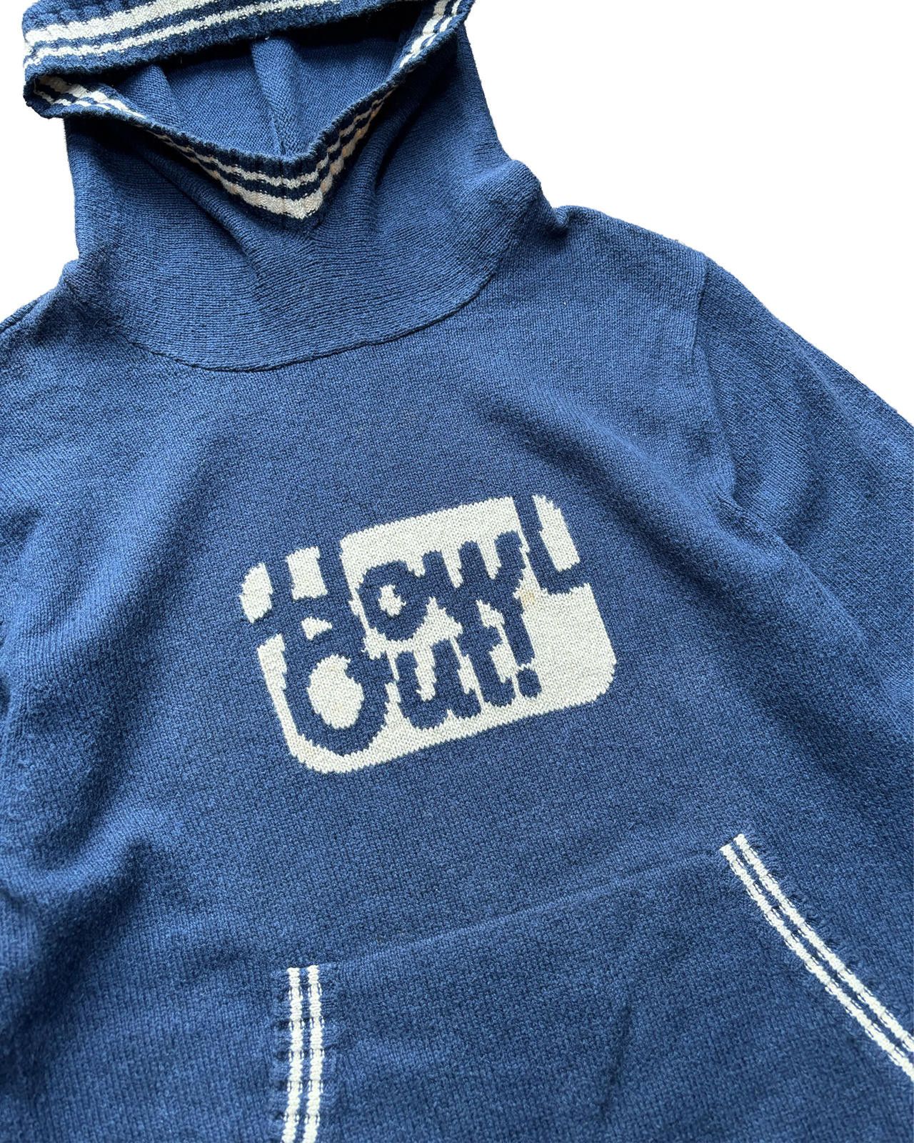 Hysteric Glamour Hysteric Glamour Knit Hoodie Navy S Size US S / EU 44-46 / 1 - 2 Thumbnail