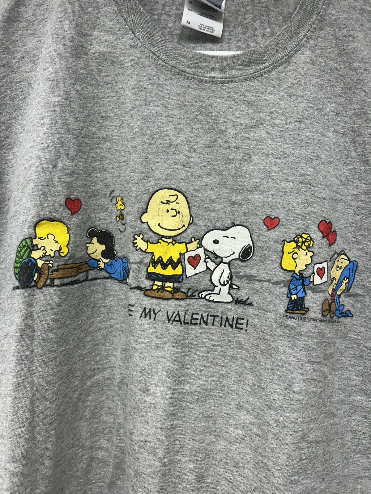 Peanuts Peanuts Be My Valentine Snoopy & Charlie Brown Graphic Tee Size US M / EU 48-50 / 2 - 1 Thumbnail