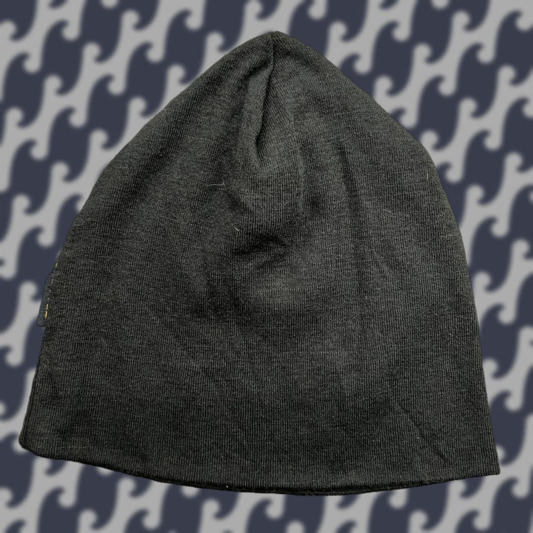 Vintage Devold Beanie Hat One Size Black 100% Merino Wool Thermal Lightweight Knit Wool Unisex Adults Mens Womens Beanie Size ONE SIZE - 1 Thumbnail