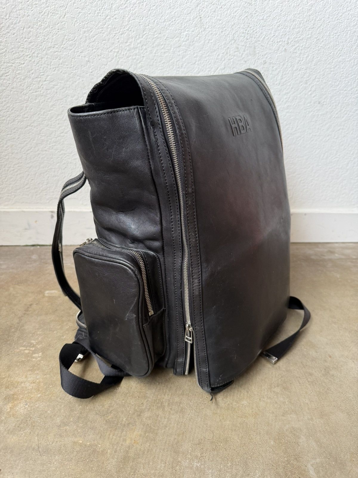 Hood By Air Hood By Air Leather Parachute Bag Size ONE SIZE - 1 Thumbnail