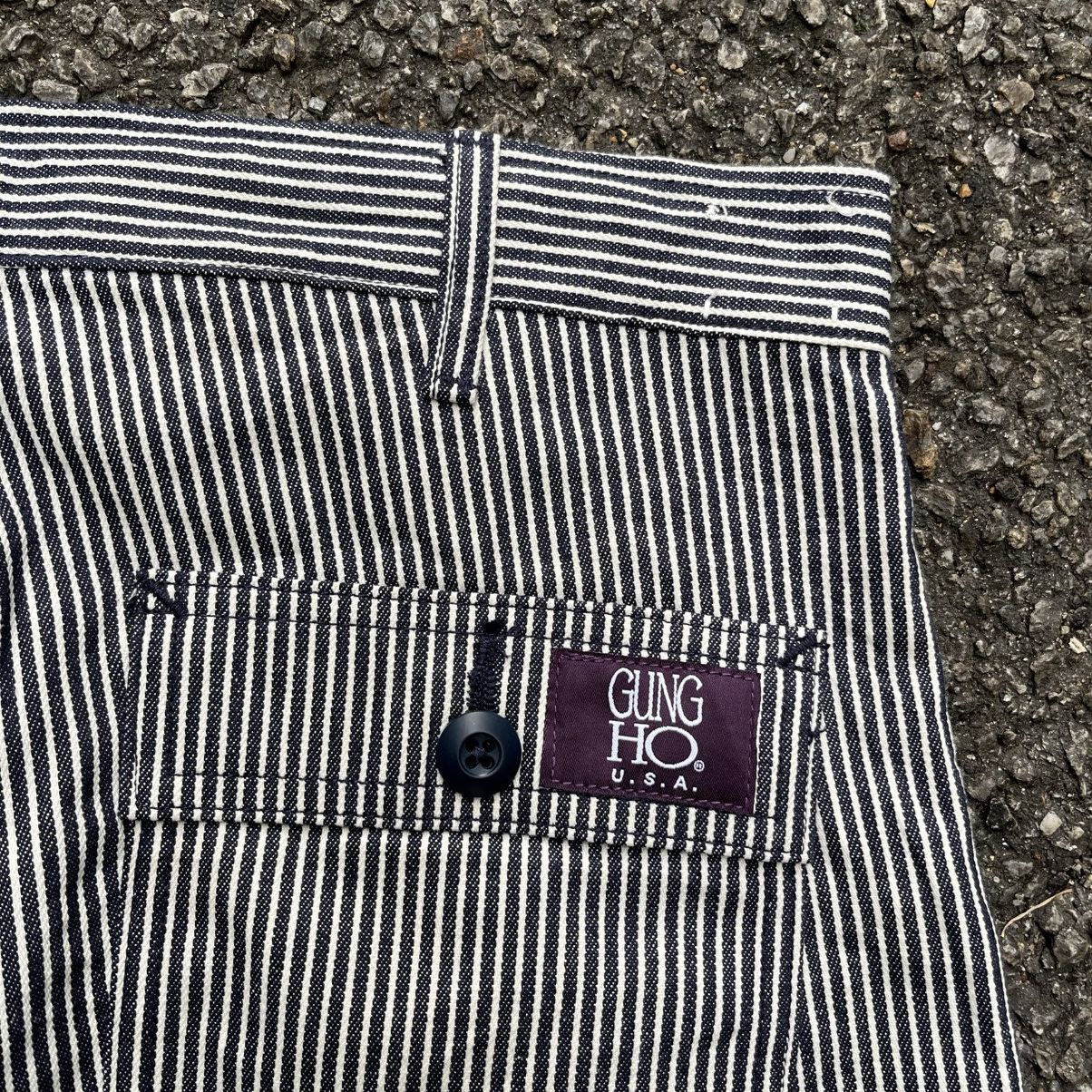 Hysteric Glamour Gung Ho USA Baker Pant Fatigue Hickory Japanese Styled Size US 31 - 12 Thumbnail