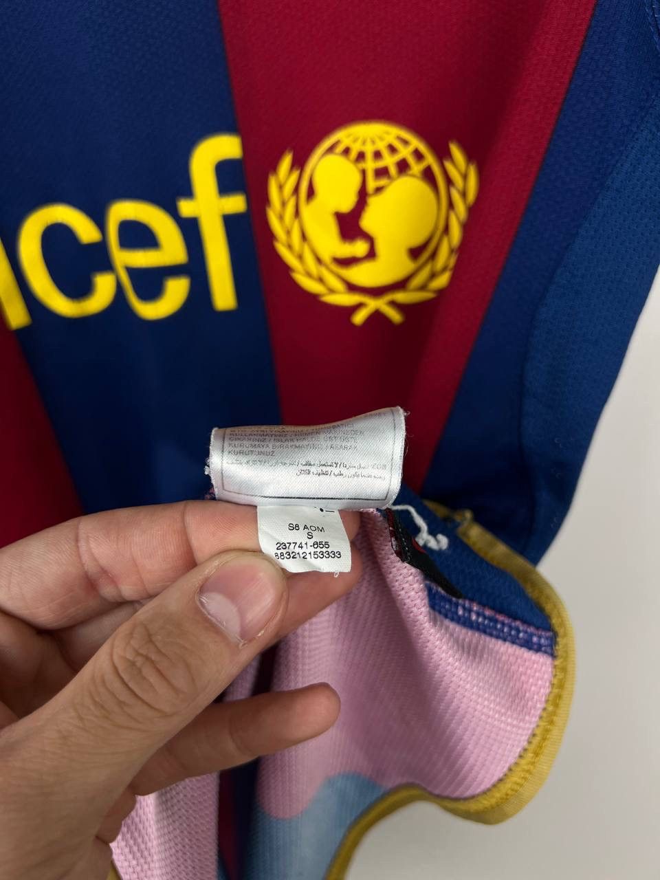 Vintage Barcelona Nike 2007 jersey vintage t-shirts size S Size US S / EU 44-46 / 1 - 7 Thumbnail