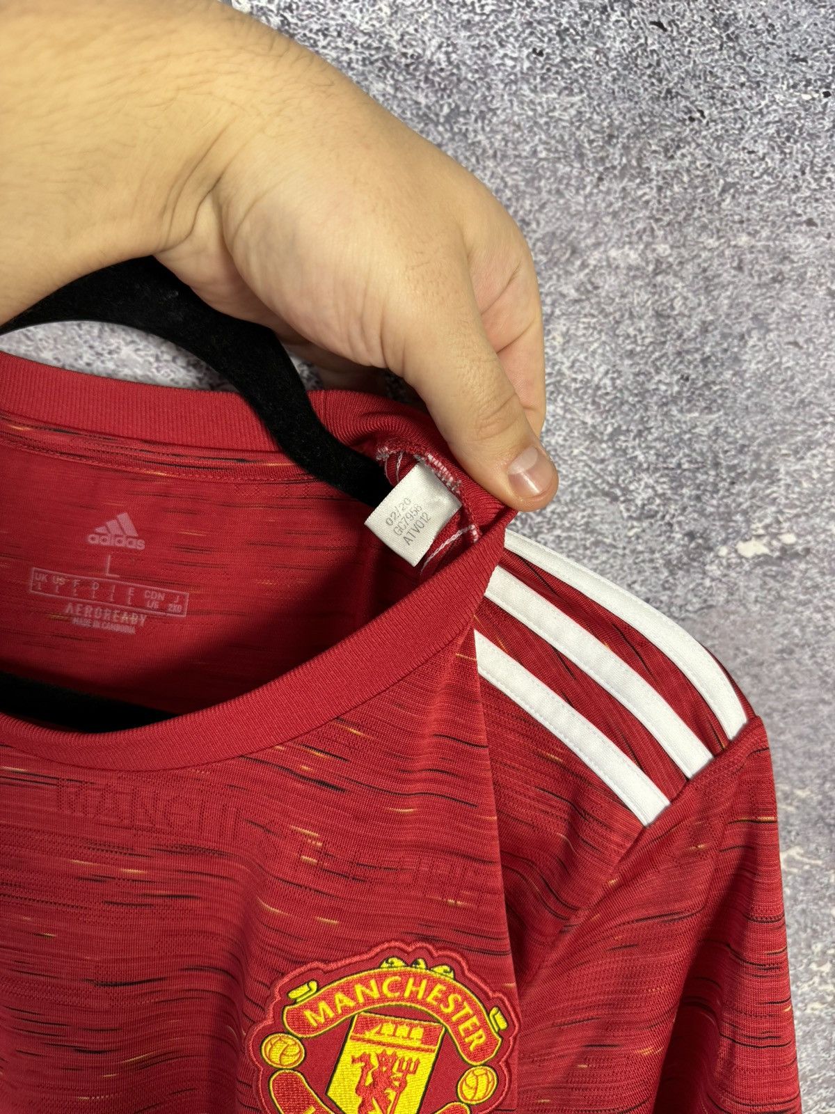 Adidas Manchester United 2020/21 Adidas Soccer Jersey Large Size US L / EU 52-54 / 3 - 11 Thumbnail