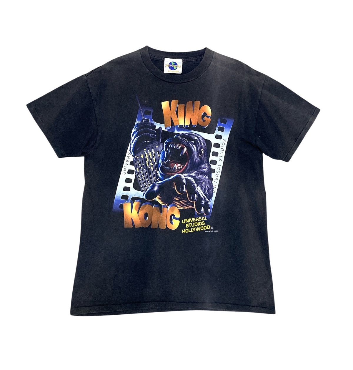 Vintage Vintage 90s Thrash Sunfaded Movie King Kong Size US M / EU 48-50 / 2 - 1 Thumbnail