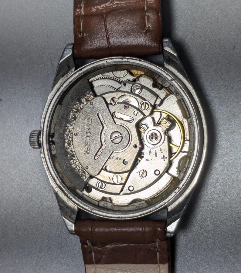 Seiko Rare Vintage Seiko 5 Automatic Day Date Movement No Size ONE SIZE - 6 Thumbnail