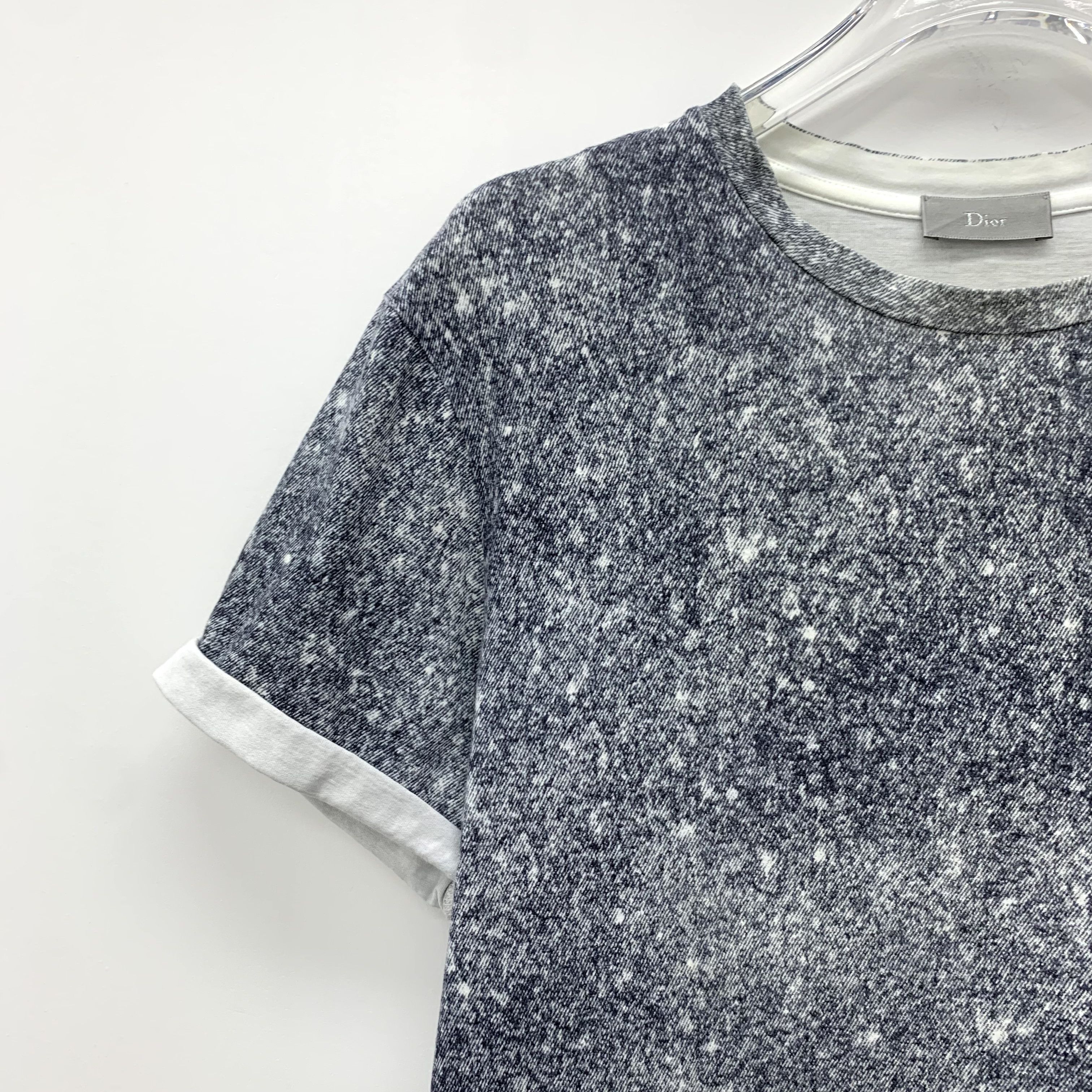 Dior CM0277 Dior Mens Speckled Short Sleeve T-Shirt Size US S / EU 44-46 / 1 - 3 Thumbnail