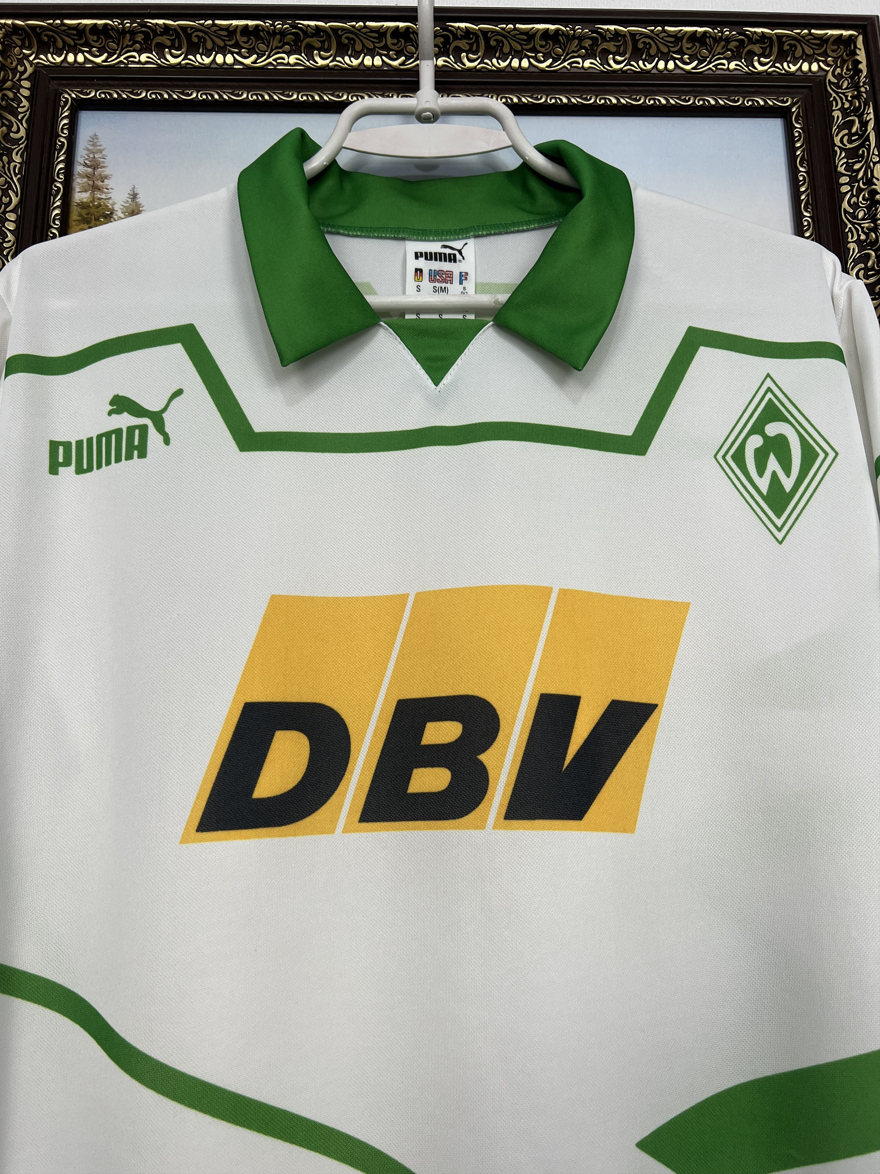 Puma Werder Bremen Home football shirt 1993 Puma Long Sleeve Size US S / EU 44-46 / 1 - 3 Thumbnail