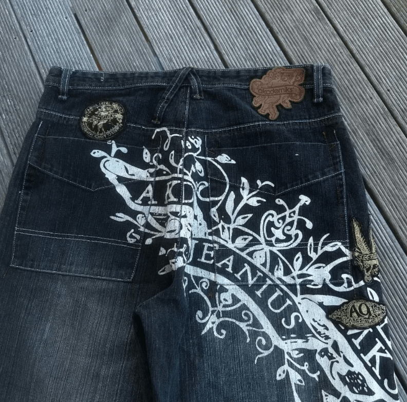 Japanese Brand American Vintage Gothic Men Denim Shorts Size US 30 / EU 46 - 4 Thumbnail