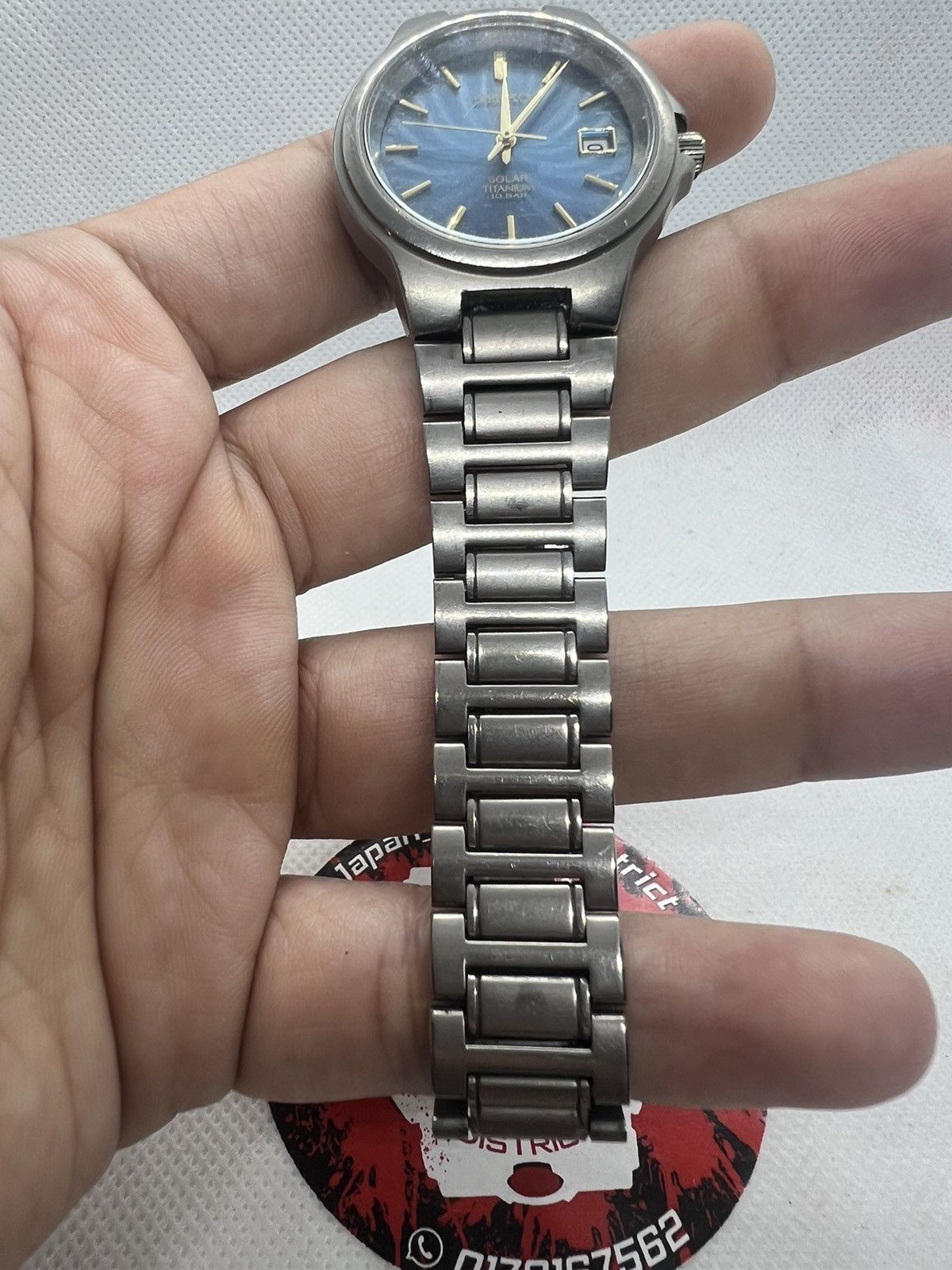 Seiko Seiko Solar Titanium V145-0D60 Size ONE SIZE - 7 Thumbnail