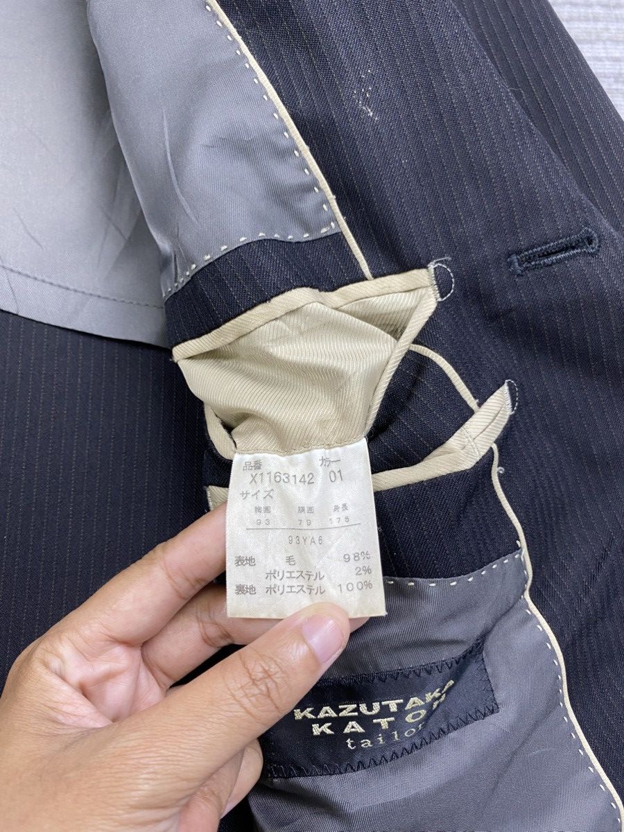 Issey Miyake × Tete Homme × Vintage Vintage Tete Homme By Kazutaka Katoh Harringbone Blazer Size US M / EU 48-50 / 2 - 10 Thumbnail
