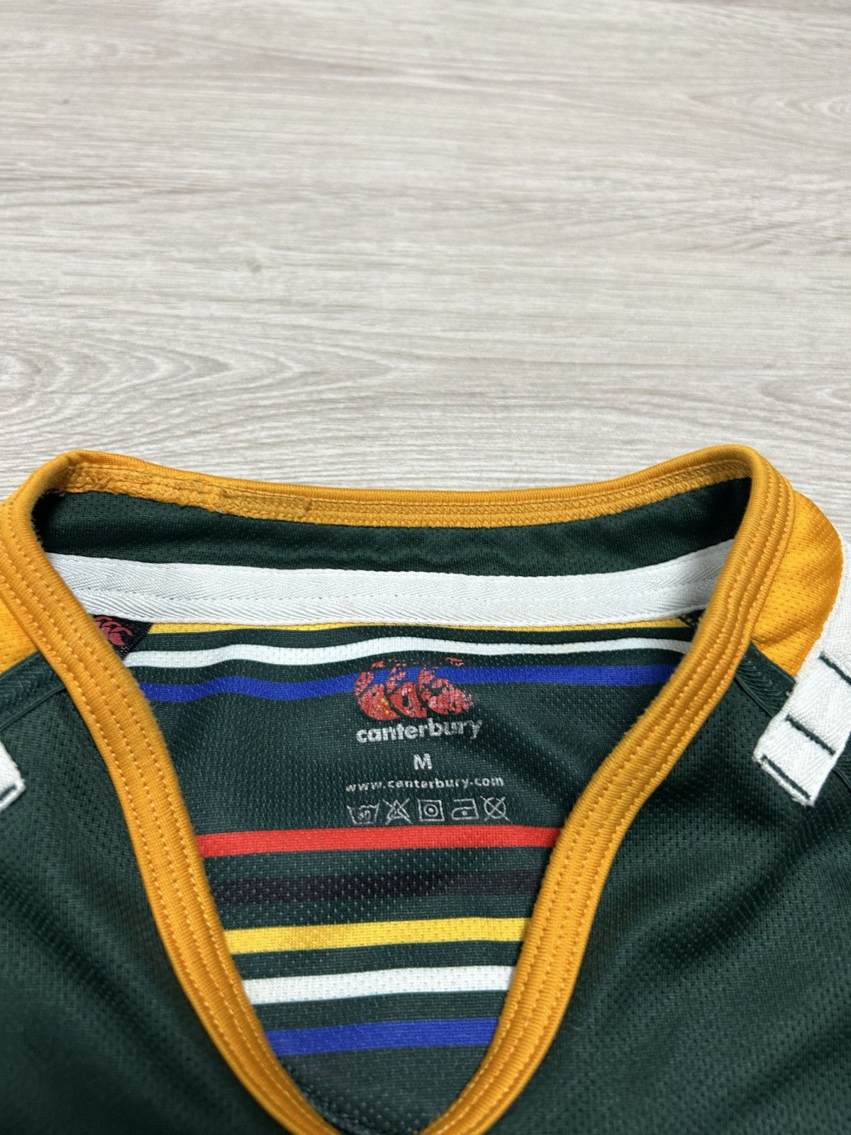 Canterbury of New Zealand Vintage SA Rugby CCC jersey Canterbury size S-M Size US S / EU 44-46 / 1 - 5 Thumbnail