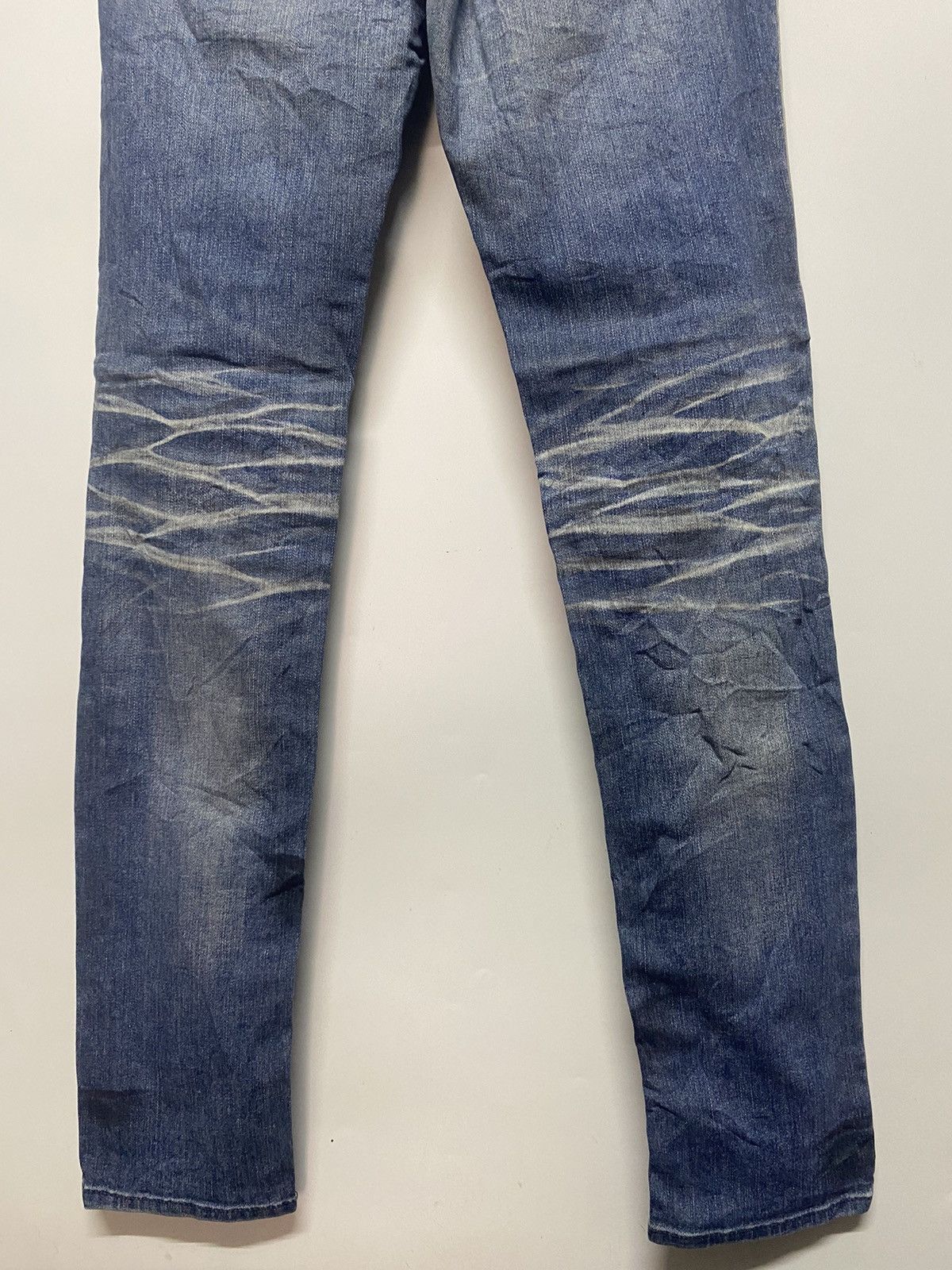 Hysteric Glamour Semantic Design Distressed Denim Stretch Jeans Art Size US 32 / EU 48 - 6 Thumbnail