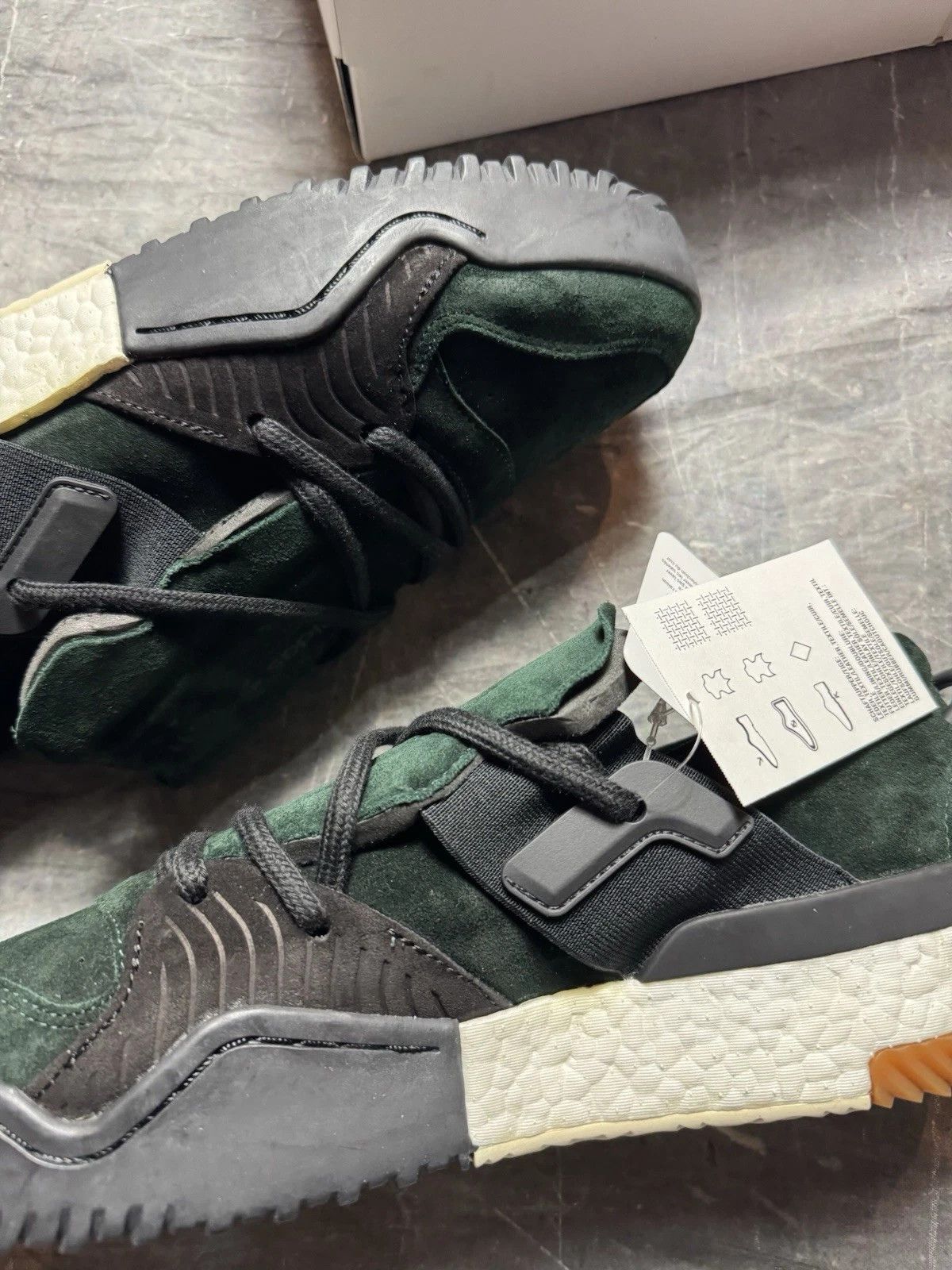 Adidas × Alexander Wang Alexander Wang Adidas Bball “Green Night” Size US 10.5 / EU 43-44 - 4 Thumbnail