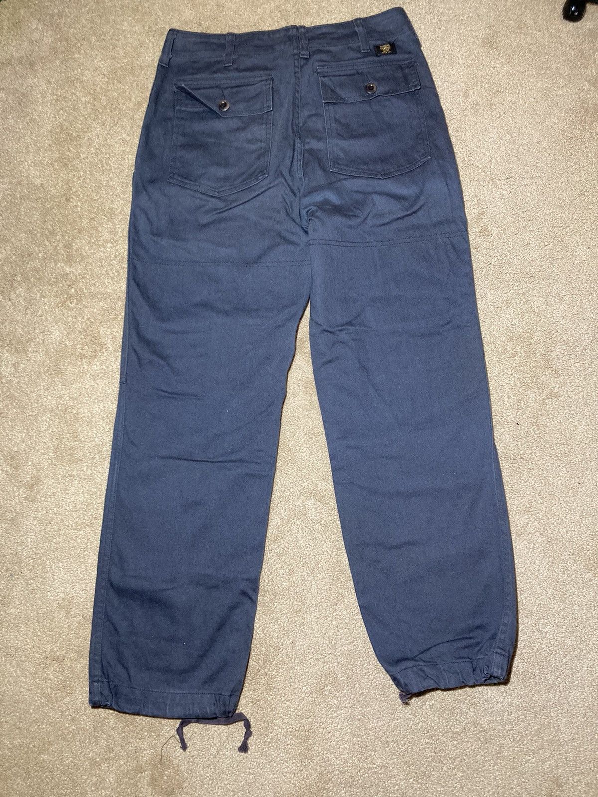 Supreme 2002 Supreme Twill Pants Gray Vintage Cargo 90s Military 30 Size US 30 / EU 46 - 7 Thumbnail