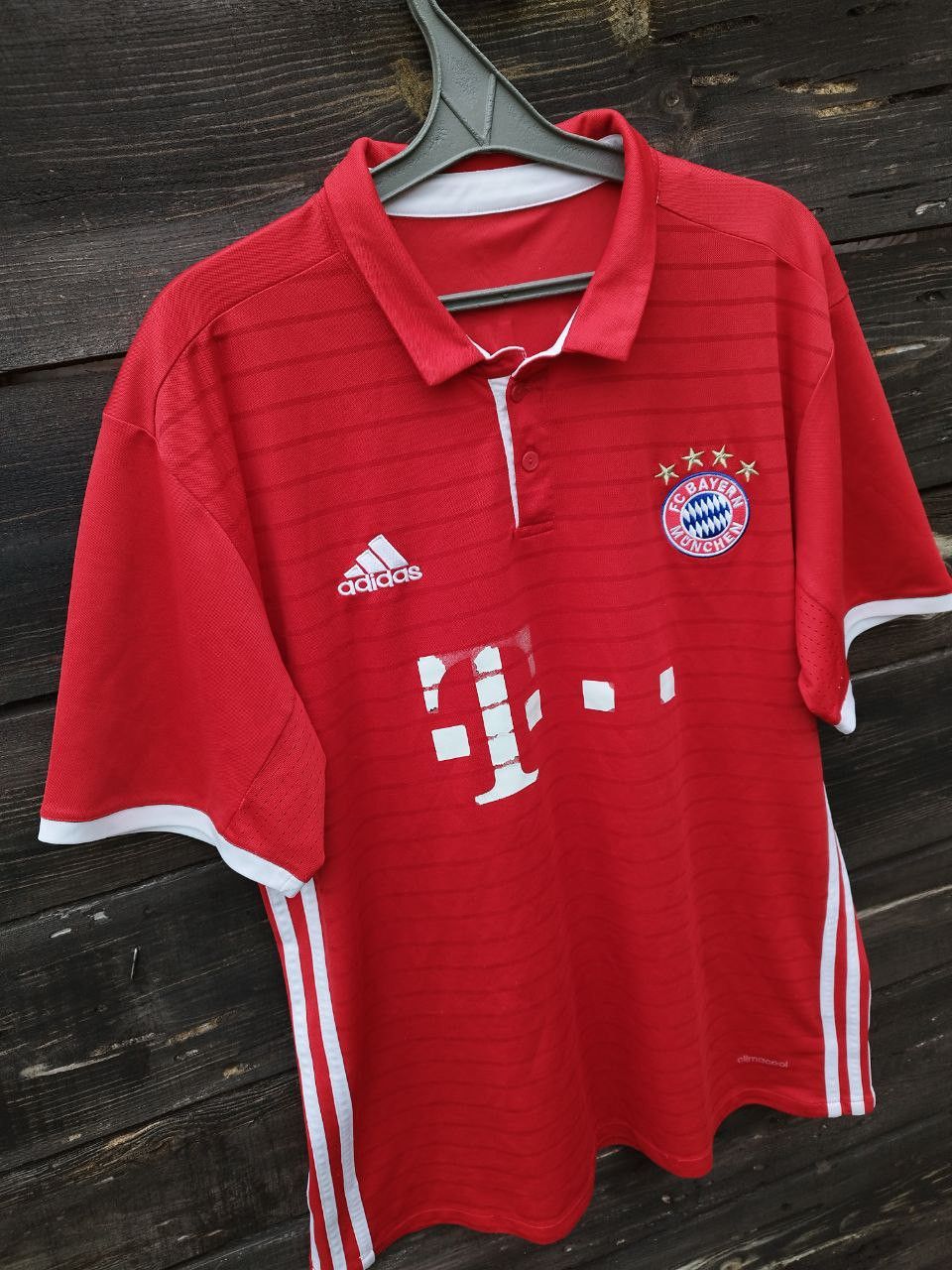 Adidas Adidas Bayern Munich 2016 - 2017 football soccer jersey Size US L / EU 52-54 / 3 - 2 Thumbnail