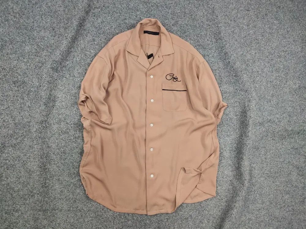 Japanese Brand Vintage Rageblue Japan Uniform factory logo Button shirt Size US L / EU 52-54 / 3 - 1 Thumbnail