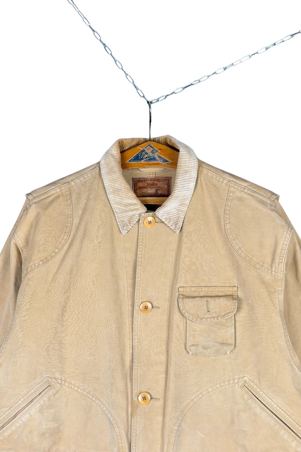 AW94 Polo Ralph Lauren Sportsman Hunting Jacket Canvas Field image 4