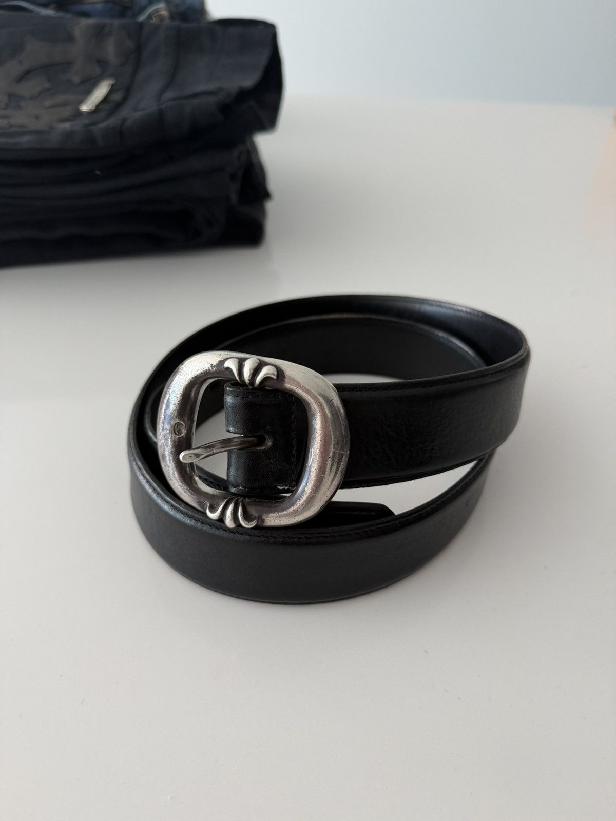 Chrome Hearts Chrome Hearts Gunslinger pony hair zebra belt | Grailed