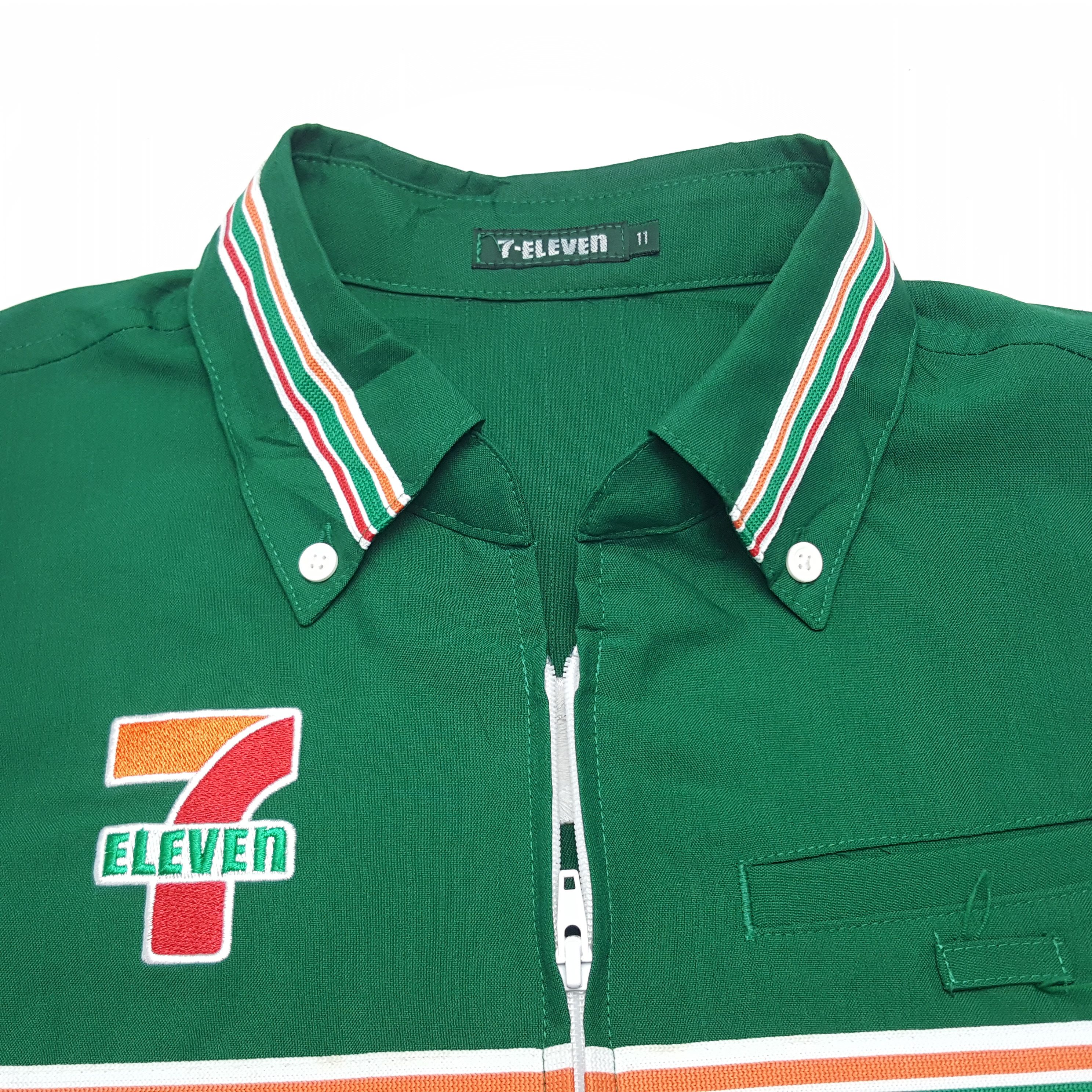 Japanese Brand × Vintage Vintage 7 Eleven Worker Uniform Embroidered Logo Jacket Size US XS / EU 42 / 0 - 5 Thumbnail