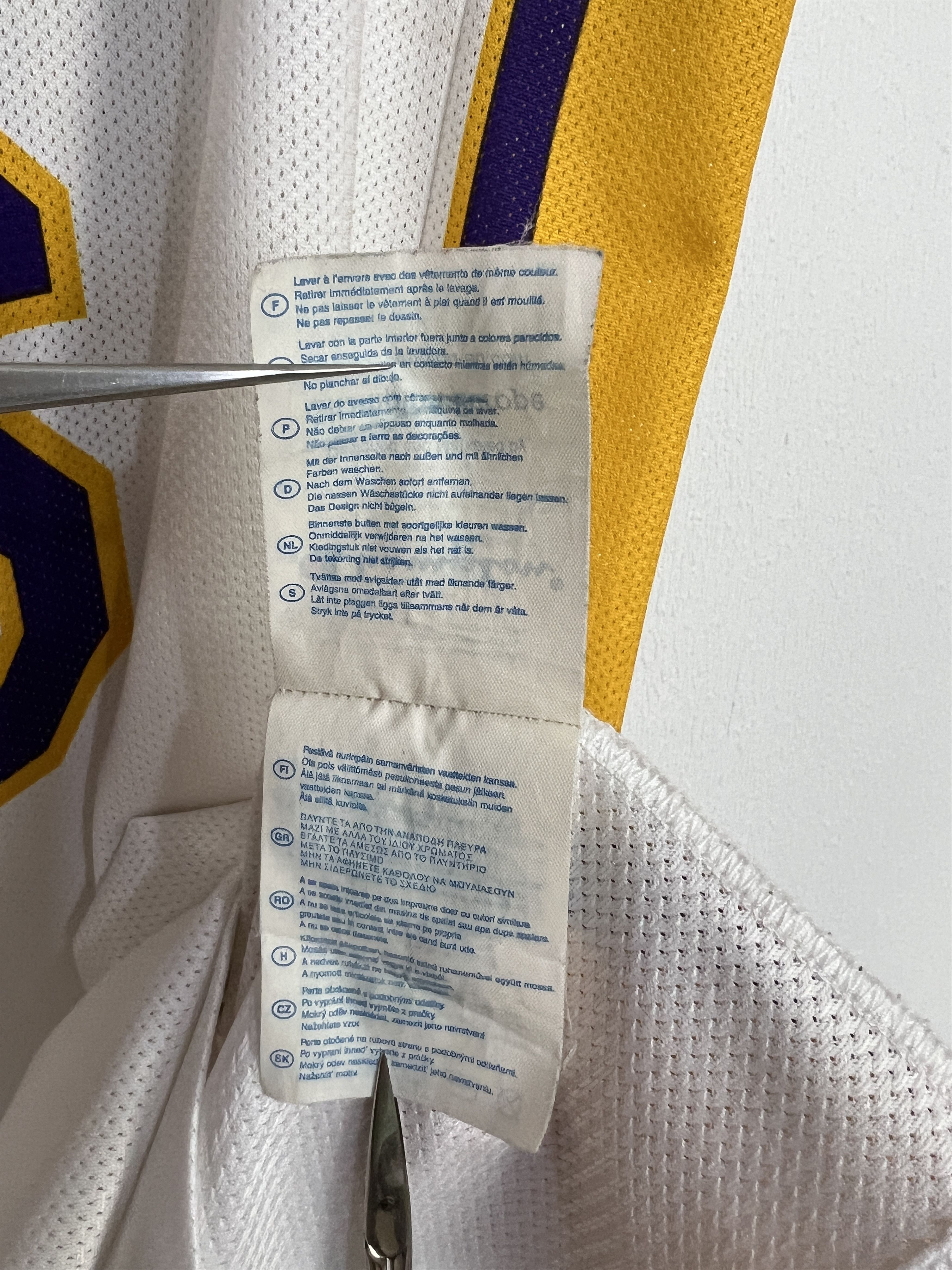 Champion Vintage 90's Champion LA Los Angeles Lakers Gasol Jersey Size US L / EU 52-54 / 3 - 8 Thumbnail
