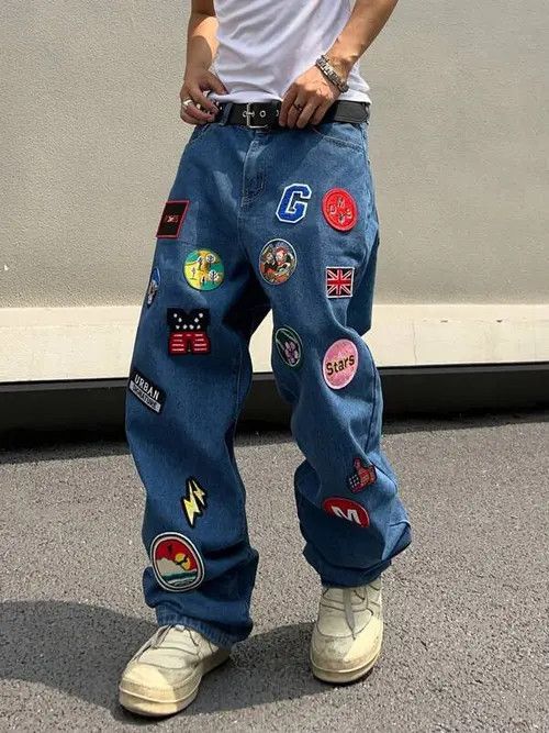Japanese Brand Matsuda x Arai Patch Skate Baggy Denim Jeans Loose fit Size US 32 / EU 48 - 4 Thumbnail