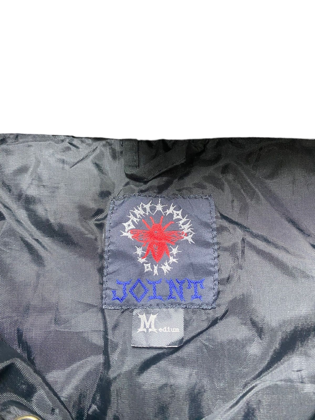 Japanese Brand VINTAGE HALF ZIPPER JACKET JOINT PUNK Size US XL / EU 56 / 4 - 8 Thumbnail