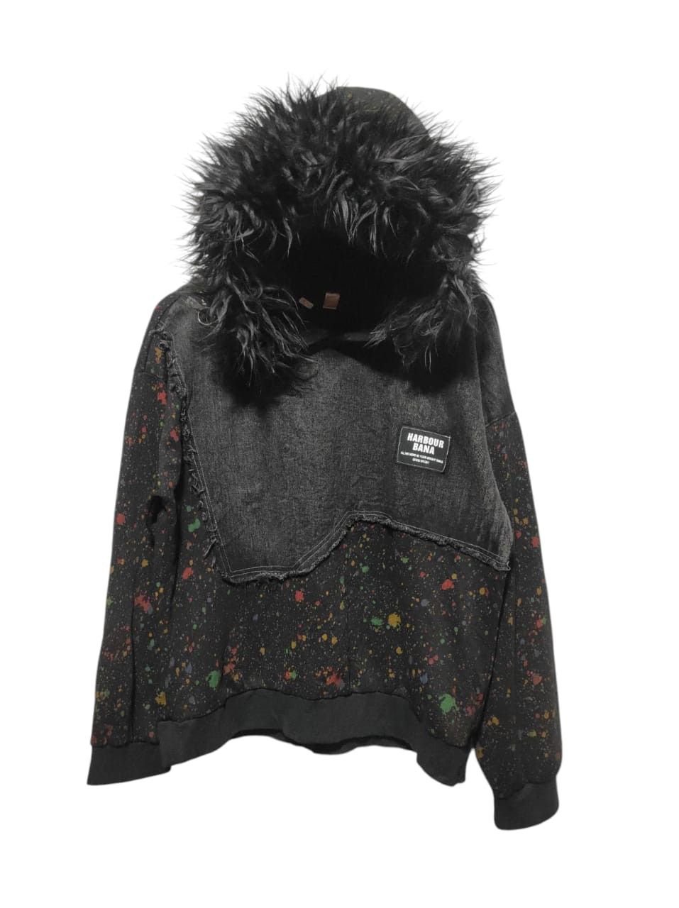 Japanese Brand HYBQ fur hoodie ifsix LGB style Size US M / EU 48-50 / 2 - 1 Thumbnail