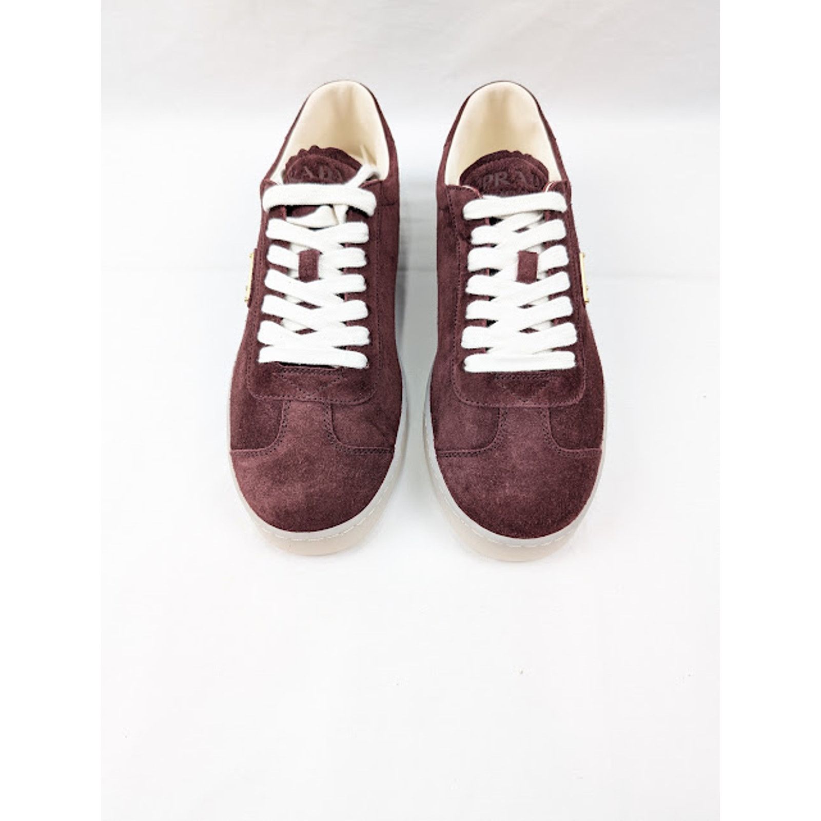 Prada o1rshd1 Low-Top Sneakers in Bordeaux Size US 10.5 / EU 43-44 - 14 Thumbnail