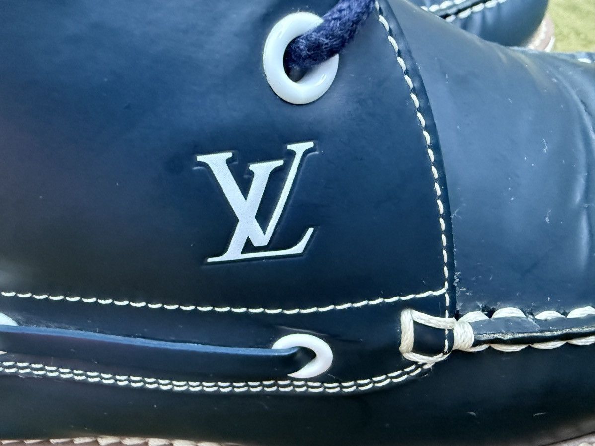 Louis Vuitton 🔥Louis Vuitton🔥(LI 1120) Yucatan Boat High Top shoes Size US 9 / EU 42 - 10 Thumbnail