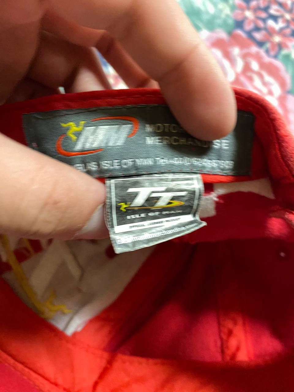 Other Vintage TT Isle Of Man Racing Hat Cap 90s Size ONE SIZE - 2 Thumbnail