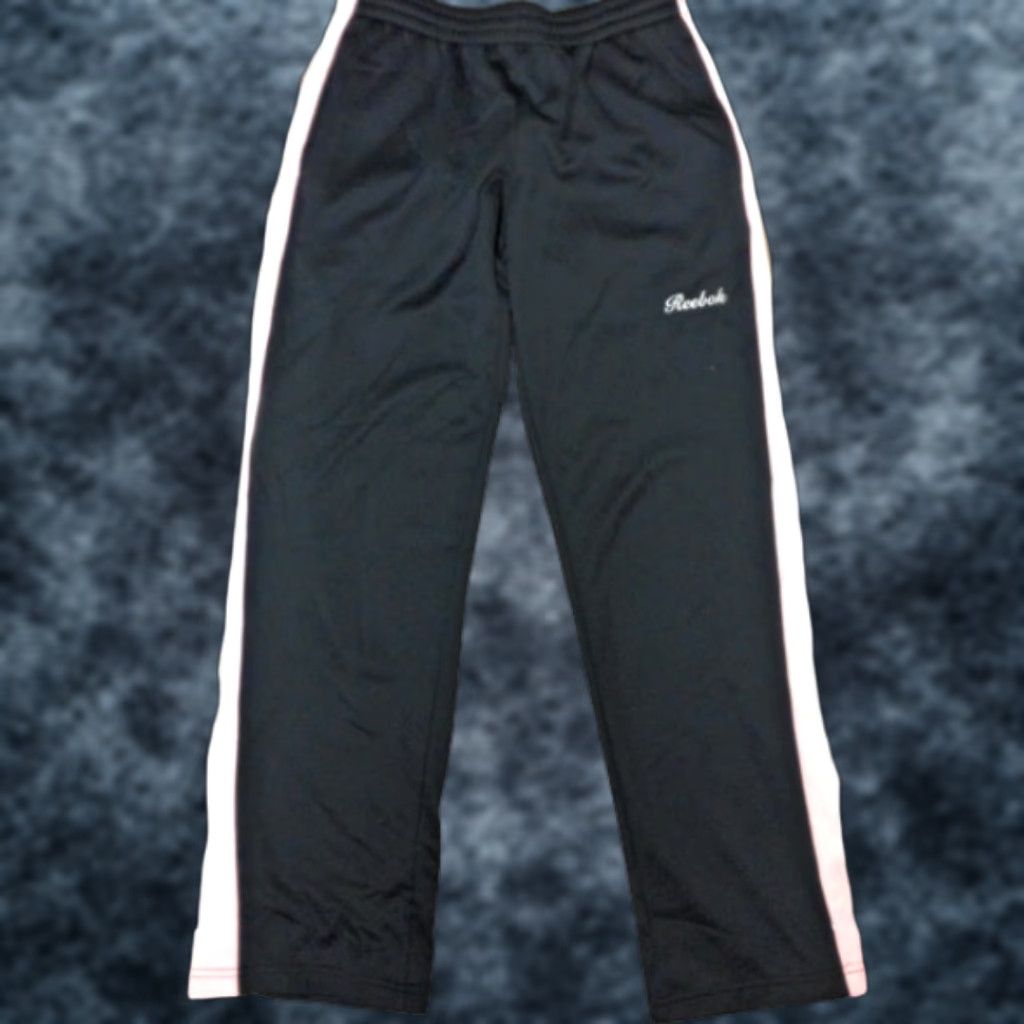 Reebok Womens Reebok Sweatpants Vintage 2004 Black Pink White ARWS5179 Sweatpants S Black Pink White ARWS5179 Womens) Size 28" / US 6 / IT 42 - 1 Thumbnail