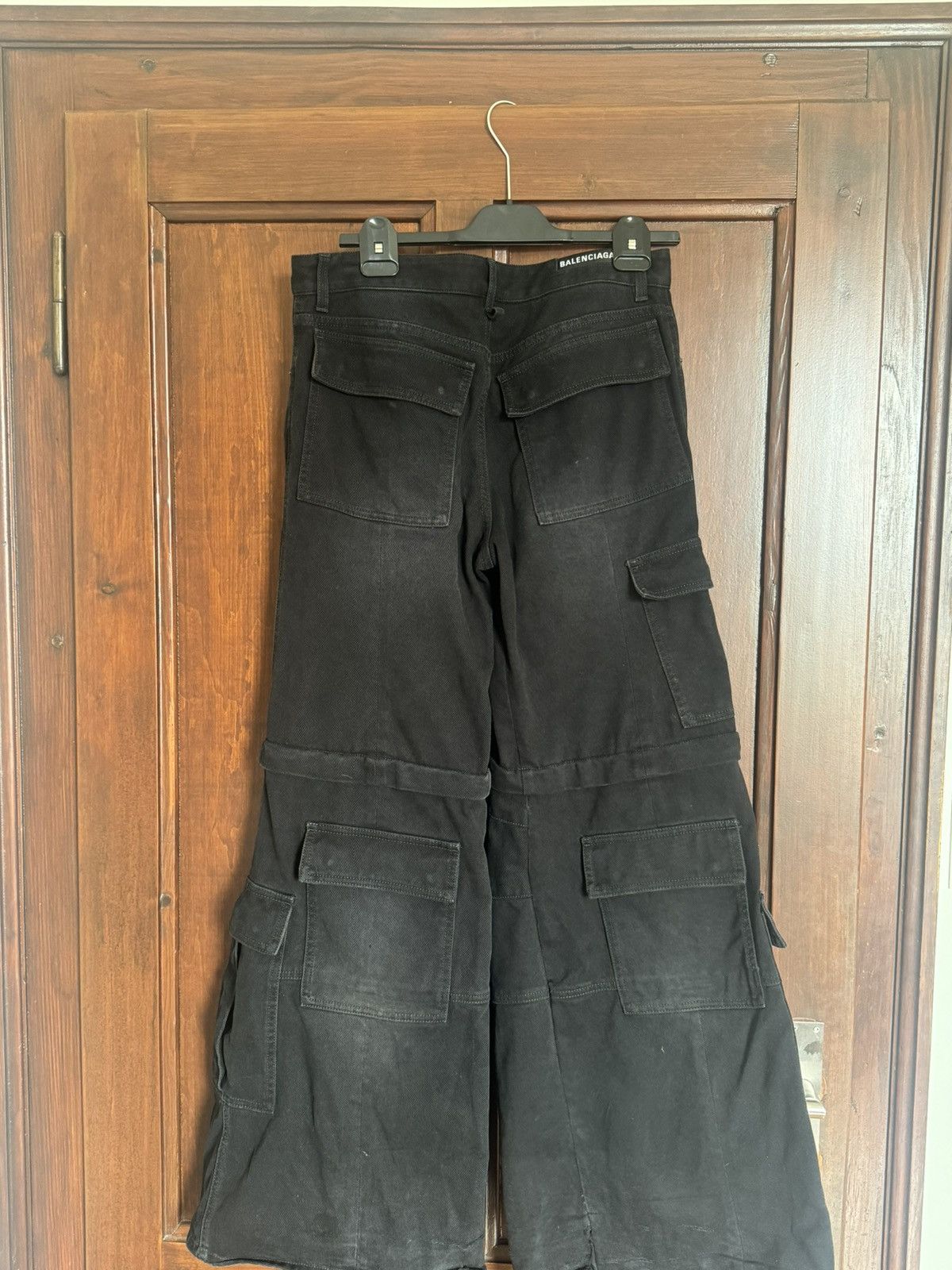 Balenciaga Balenciaga flared cargo jeans Size US 31 - 2 Thumbnail