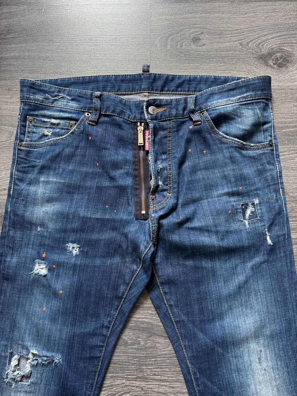 Dsquared2 Dsquared2 Distressed Painted Jeans Denim Pants Size US 36 / EU 52 - 4 Thumbnail