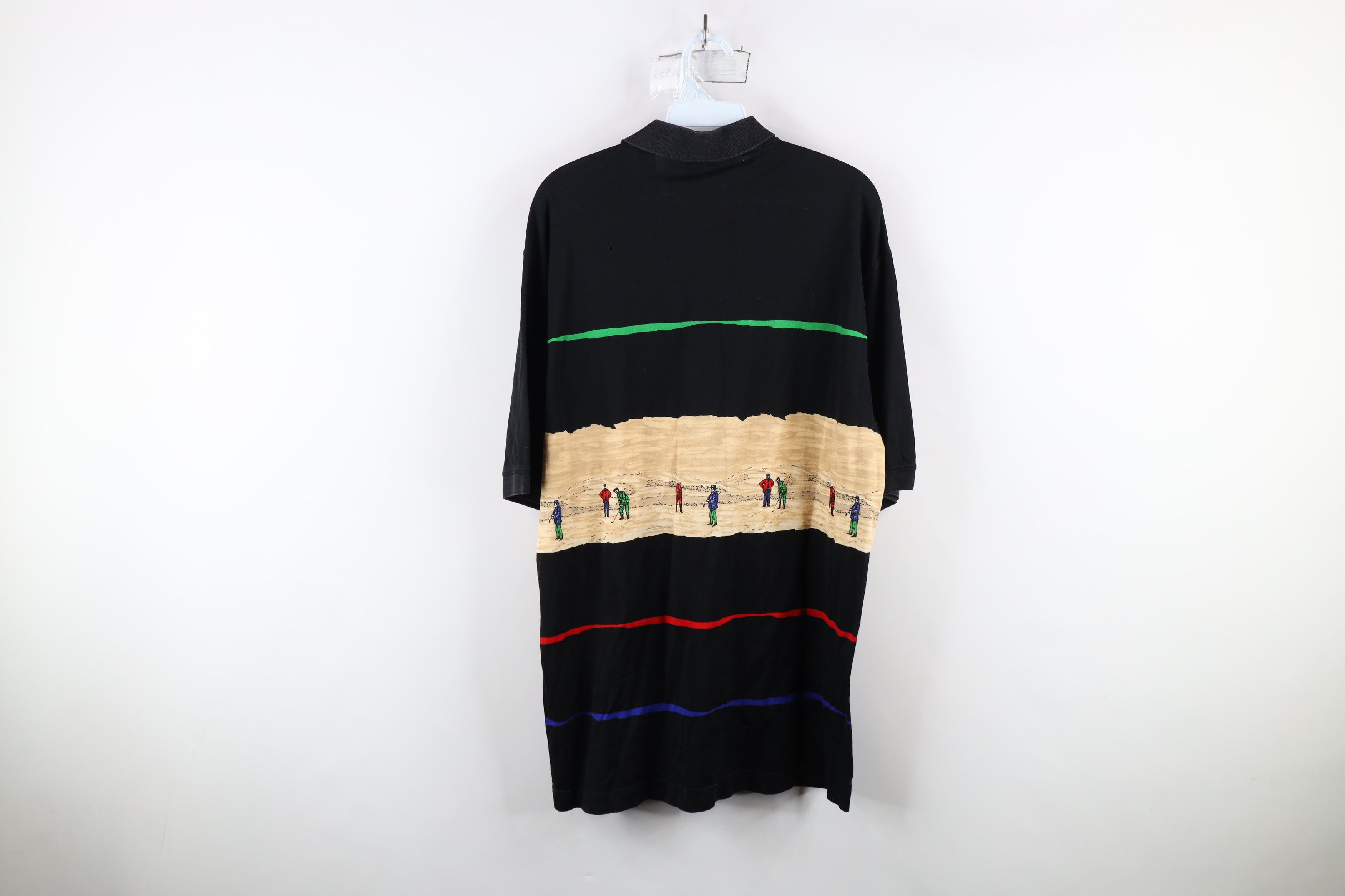 Vintage Vintage 90s Streetwear All Over Print Golfing Polo Shirt Size US XL / EU 56 / 4 - 11 Thumbnail