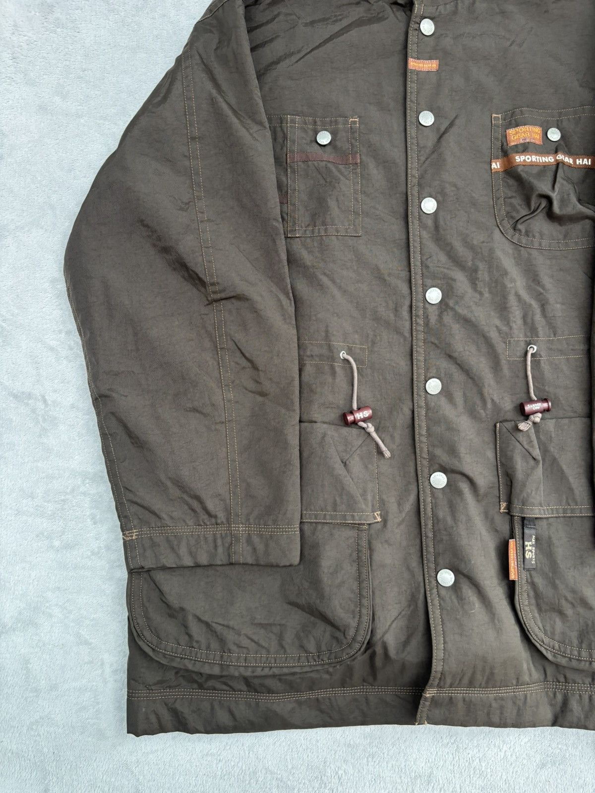 Hai Sporting Gear 80s Hai Sporting Gear by Issey Miyake Utility Field Parka Size US M / EU 48-50 / 2 - 8 Thumbnail