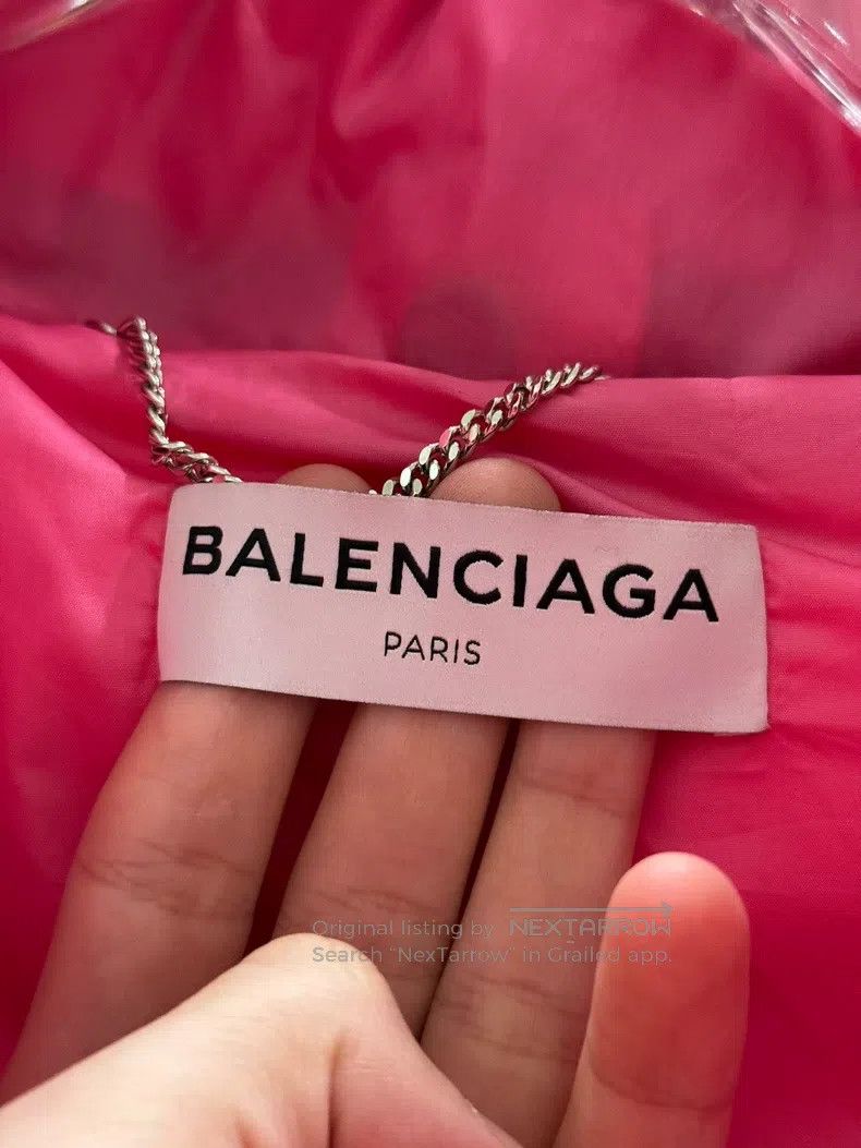 Balenciaga Balenciaga Pink Puffer Jacket Size XXS / US 00 / IT 34 - 4 Thumbnail