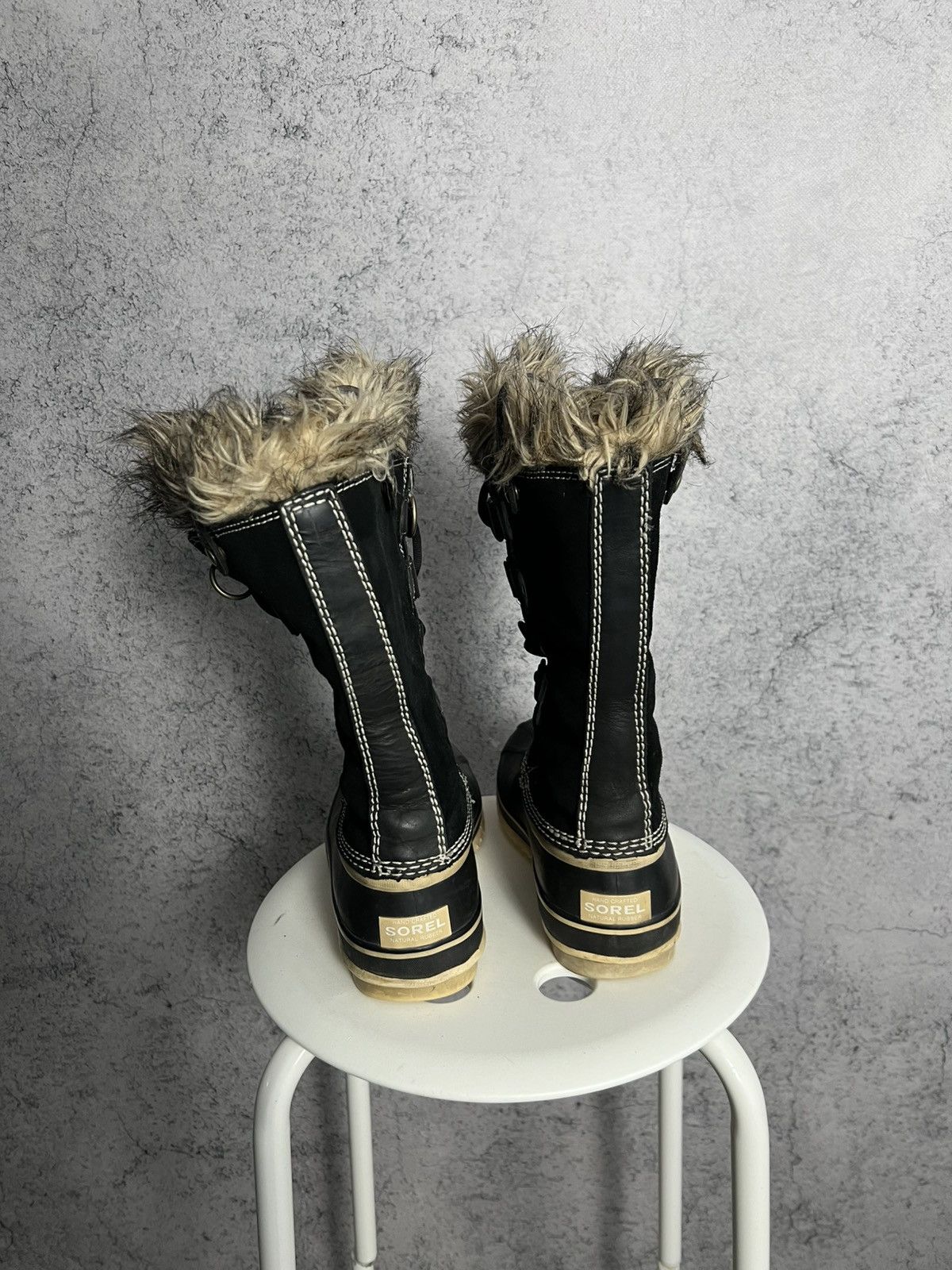 SOREL Sorel Duck Boots Faux Fur Lined Lace Up Winter Shoes Size US 6 / IT 36 - 3 Thumbnail
